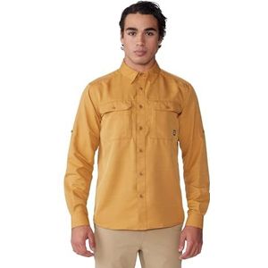 Mountain Hardwear Heren Canyon M LS-shirt, koperklei, 3X-Tall