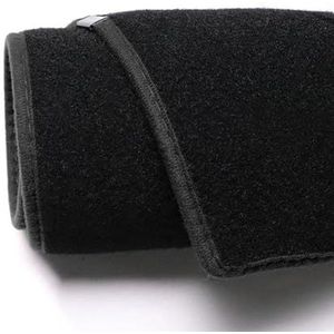 Beschermend kussen Dashboardhoes Voor Auto Dashboardmat Antislipmat Voor Kia Voor Cerato Voor Forte K3 2013-2018(Zwart)