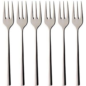Villeroy & Boch Piemont 18/10 - Gebaksvorken - Set van 6