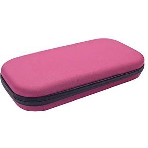 Wdfnexalai Draagbare Shockproof Stethoscoop Opbergtas Ingebouwde Mesh Bag Organizer Rits Opbergtas, roze, as description, als beschrijving