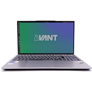 VANT Agile Notebook 15,6 inch (39,6 cm) FullHD sRGB99% (Intel Core i7-1260P, 32 GB RAM, 2 TB SSD NVMe PCIe 4.0 Samsung 980 Pro, Intel Iris Xe, Ubuntu Linux), grijs ol