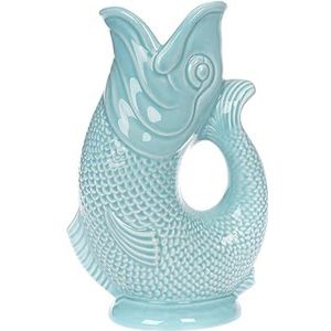 Gurgly Iconische Eend Ei Glug Jug Klein 750ml – Vissen Waterkruik, Decoratieve Visvaas, Ornament, Karaf