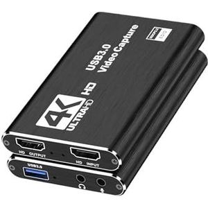 4K -compatibele video-opnamekaart Loop Out for game-opname Live streaming 1080P Grabber MS2131 for PS4/5 Switch,Schakelde soepel