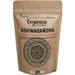Orgánica Superfoods SL - Biologisch Ashwagandha-poeder - 100g