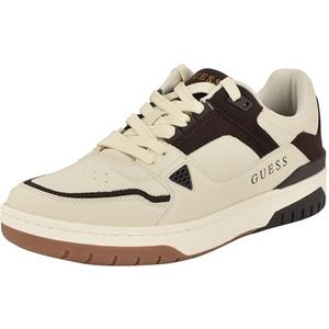 GUESS Nadine Sneaker voor heren, Ivoor Multi 150, 40 EU