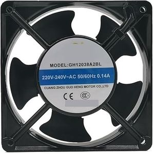 Voor Guoheng voor Ding merk volledig koperdraad dubbele bal ventilator GH12038A2BL chassis koelventilator 120 * 38 mm
