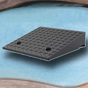 Drempelrolstoelhelling, Rolstoel stoeprand en drempelhelling 2-8 inch stijging(H 15 CM/6"")