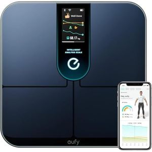 Eufy - P3 Balance - Intelligente Wi-Fi Fitness Tracker - Digitale Lichaamsanalyse - 16 Gezondheidsstatistieken
