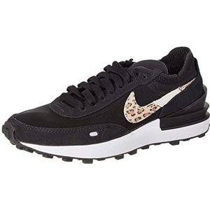 Nike W Waffle One Se, damessneakers, Zwart Multi Color Zwart, 40 EU