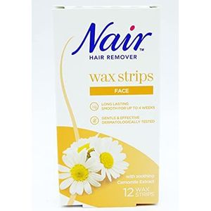 NAIR Facial Wax Strips, 100 g