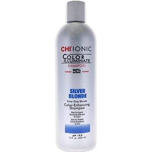 CHI Ionic Color Illuminate - Silver Blonde Shampoo for Unisex 12 oz Shampoo