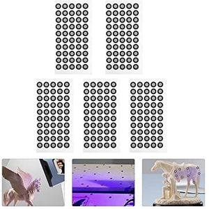 3D-scanner 3D Point Reference Scanning Scanner Reflecterende Marker Film Markers Markering Reflectie Spray Punten Dot Scan Slijtvast Binnenmarkeringspunt Meetpunt Marker