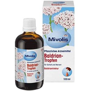 Baldriaandruppels - voor slaap en zenuwen - plantaardig geneesmiddel - 100 ml