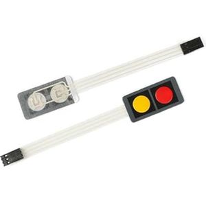 XNASU 1 STKS 1 2 3 4 Sleutel Knop Membraan Schakelaar Matrix Array Toetsenbord Toetsenbord Configuratiescherm Pad DIY Kit (kleur: 2 toetsen)
