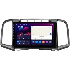 Android 13 GPS Navigation Stereo voor Toyota Venza 2008-2016 9 Inch 2 Din Touchscreen Auto Radio met CarPlay AHD Omgekeerd beeld Bedieningselementen op het stuur GPS navigatie(S1 1G+32G)