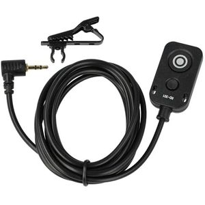 vhbw 1 x afstandsbediening compatibel met Canon 7DS 7DSii 90D G3X M5 M6 M61L EOS R R5 R6 EOS RP 800D 80D camera 1,5 m