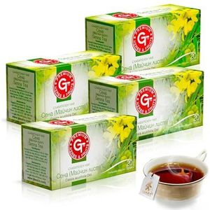 (4 Pack) Senna Thee Leaf Fruit & Leaves 120g Natuurlijk Laxeermiddel | Senna Tea Detox 80 Tassen | by Kuker