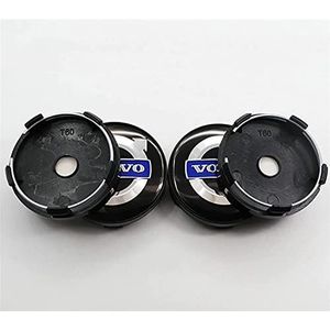 4 stuks autowielnaafhoezen voor Volvo S40 S60L S80L XC60 XC90 60cm, autowielhoezen, autonaafhoezen, wielhoezen, bekleding, accessoires, C