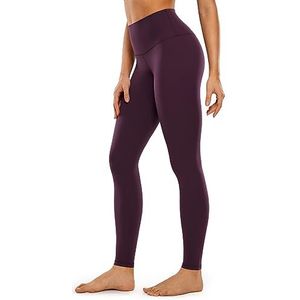 CRZ YOGA Butterluxe Extra Lange Legging voor Lange Vrouwen 31 Inch - Hoog Getailleerde Atletische Workout Legging Zachte Yoga Broek Donker paars M