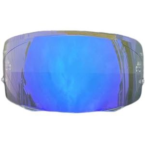 Motorhelm vizier lens, Helmvizier, I90-vizier for HJC HJ33 I90-helmschild Uv-bescherming Capacetes Visera Winddicht Cascos Windscherm Moto Helmen Onderdelen (zwart - alleen for gebruik overdag)(Revo C