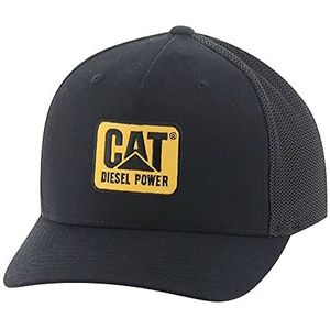 Caterpillar Heren Design Mark Diesel Cap Baseball, Zwart, One Size, Zwart, Eén Maat