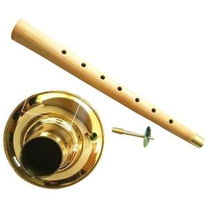Houten Paal Suona Chinees Traditioneel Suona Houtblazersinstrument Met Accessoires Suona voor Beginners (Color : Major C)