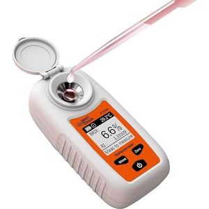 Refractometer LCD Digitale Refractometer Brix Meter Vruchtensap Drank ATC Suikergehalte Meetinstrument 0-35% Saccharometer Gemakkelijk scherp te stellen en te kalibreren