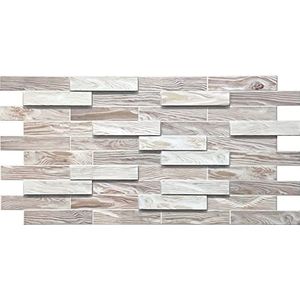 ca. 4 m²/10 stuks 3D PVC TEGELS wandpanelen wandbekleding muur panele 3D wall panels PVC bekleding hout of steen imitatie 1 mm dik!