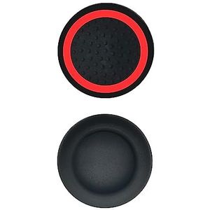 Controller Joysticks Cap Silicone Thumbsticks afdekking vervanging voor Rog Ally spelconsole analoge stick afdekking duim stick cap reparatie accessoires, 2 stuks rood, 1.8*0.6CM,