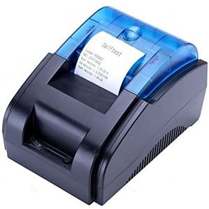 printer, 58mm Bonprinter Supermarktrekening Kassa POS Printer(Blue USB add BT)