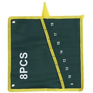 Sleutel Tool Bag, Zakken Pouch Spanner Wrench Tool Bag voor Houtbewerker Klusjesmannen Ambachtslieden (8 Zaken)