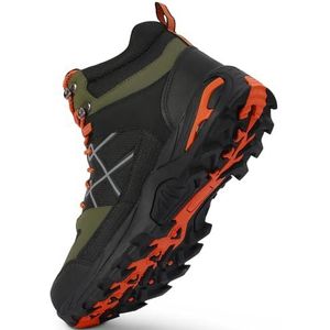 Regatta Mens Samaris III waterdichte outdoor wandelen halfhoge wandelschoenen, Cypress Groen, 41 EU