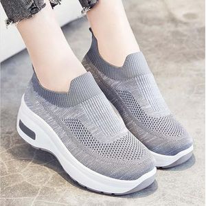 Orthopedische damessneakers, dameswandelslipper voor gezwollen voeten Damesplatform Brede pasvorm Sneaker Orthopedische schoenen Sluiting teen Diabetisch schoeisel voor artritis Hallux Valgus Spring M