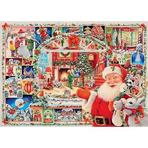 Ravensburger 16511 puzzel Christmas is coming! Puzzel 1000 stukjes,Blauw