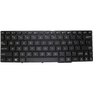 Laptoptoetsenbord voor ASUS TF600T TF600TG TF600TL Zwart/Grijs zonder frame VS Verenigde Staten Engels(Black)
