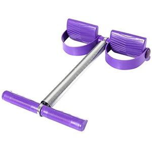 Pedaal Oefenaar Elastische Sit-up Trektouw Lente Spanning Voet Pedaal Buik Been Exerciser Tummy Trimmer Apparatuur Stretching Afslanken Bureau Hometrainer Pedaal Oefenaar ( Size : Purple )