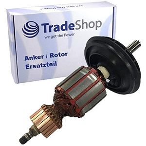 Anker/rotor/motor reserveonderdeel/loper/collector/poolpakket met ventilator voor Bosch 1 614 011 098, 1614011098 compatibel met Würth BMH 40-XE Berner BCDH 5 BTI SH5E …