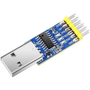 WitMotion USB-UART-converter 3-in-1 multifunctioneel (USB naar TTL/USB naar RS232 / USB naar RS485) 3.3-5V seriële adapter, met CH340-chip Compatibel met Windows 7,8, Linux, Arduino