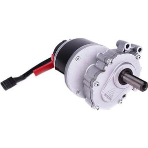250 W 24 V motor met elektromagnetische rem en handrem, langere as, gelijkstroommotor met borstelaandrijving voor rolstoelgebruikers. (160 rpm, type A)