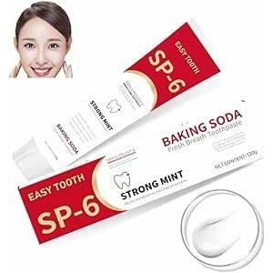 HAOLINPINSp-6 Ultra Whitening Toothpaste,Probiotics Bright White Toothpaste,Deep Cleaning Care Toothpaste,Sp-6 Ultra Whitening,Sp 6 Toothpaste Prevents Tartar,Enamel Defense,Fresh Breath