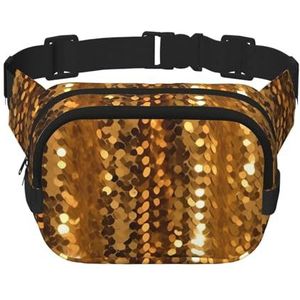 CORIOS Geplooide avondtas met fonkelende pailletten, clutch-tas voor