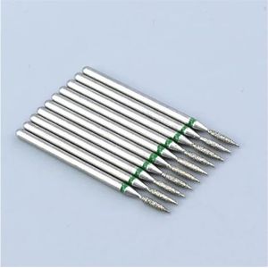 Nagel Boren Set voor Manicure, Diamant elektrische nagelboortjes for manicure en pedicure, 10 stuks, veelkleurig(T26-22)