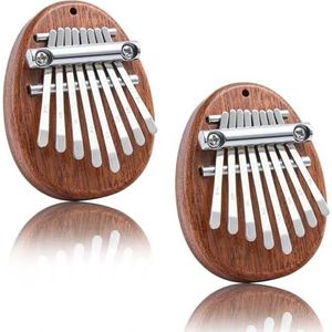 Kalimba MiwayerMini 8 Sleutel Kalimba Duimpiano Piano Marimba Muziekinstrument Muziekaccessoires Chromatisch Schattig Muziekinstrument Professionele Duimpiano Vinger Draagbaar (Size : 3)
