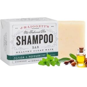 J.R. Liggett's Old-Fashioned Kubusshampoo, jojoba en pepermunt, 99 g