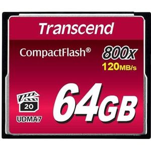 Transcend TS64GCF800 64GB | CompactFlash 800 - MLC NAND Flash chips