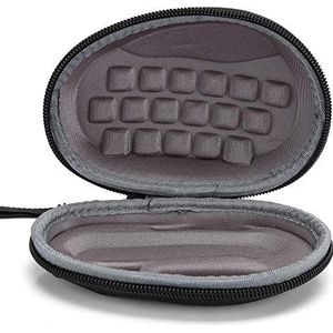 ASHATA Mouse Case, Wireless Mouse Case Black opbergtas met polsband geschikt voor MX Master 3/602/g700s, waterdicht en gemakkelijk mee te nemen