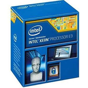 Intel Xeon E3-1220V3 CPU (3,1 GHz, 4 kern, 4 draden, 8 MB cache, LGA1150 socket, doos)