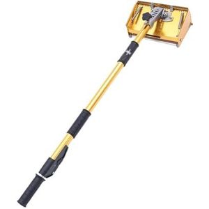 Gladde afwerking Professionele gipsplaat platte doos Goud-platte handgreep-Aluminium Precisiegereedschap Gipsplaat 90-150cm Meerdere toepassingsscenario's