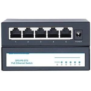 SOEWGAIJI 1 PC 48W Poe Switch Ethernet Active 802.3af 802.3at Ethernet Hub Splitter Power Splitter (Kleur: 1000M EU Plug)