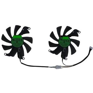 GPU grafische koeler, videokaartventilator, T129215SU, 2 stuks voor 51RISC RTX 3060 rtx3060 12GB